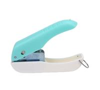 Topiky Bear Pattern Manual Craft Hole Punch | Perforatrice a foro singolo, design a forma di orso, scatola per raccolta detriti, strumento artigianale portatile, per