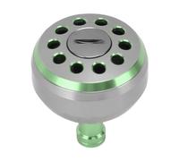 Topiky Bobina di Baitcasting -Pulsante di Potenza, Rotolo di Pesca -Roll Roll Pulsante di Alto Livello 38 Mm per Scambio (Green)