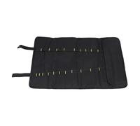 Topiky Borsa per Coltelli da Chef con 20 Scomparti, Borse Multifunzionali per Coltelli da Chef, Borse per Coltelli da Chef Professionali con Protezioni per la Punta dei Coltelli Rotolo