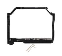 Topiky CAGE VIDEO CAMERA CAGE, RIG TEMPA CAMERA ALLUMINIO per R10 con Fori Filettati da 1/4 da 3/8 di Pollice e Supporto per la Fredda, Compatibile con la Guida a Scorrimento ARCA