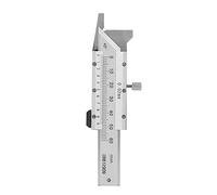 Topiky Calibro per Smussi Righello Acciaio Inossidabile 0-50mm | Calibro a corsoio per smusso con precisione di 0,02 mm, calibro per righello per smussatura per lavori meccanici