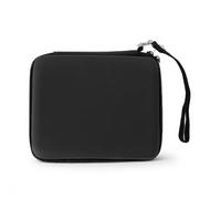 Topiky Case di Trasporto Protettivo EVA Hard EVA per 2DS, con 8 Titolari di Carte da Gioco e Tasca a Rete Interna, Cinghia Elastica e Cinghia Portatile, per gli Accessori per Console (BLACK)
