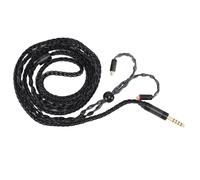 Topiky Cavo da Maschio Bilanciato da 4,4 Mm Al Cavo MMCX, a 16 di Sostituzione OFC in Argento Core con Forte Interferenza Anti -Anti -