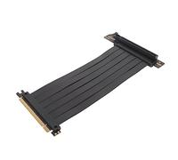 Topiky Cavo Riser PCIE 3.0 X16, Scheda di Estensione Flessibile Ad Alta velocità per Scheda Grafica, Ampia compatibilità, Anti-interferenza (Nero)