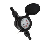 Topiky Contatore D'acqua DN15, Accoppiamento Magnetico a Flusso Secco | Contatore dell\'acqua per interni ed esterni, custodia resistente alla corrosione, lettura chiara, antigelo, per uso