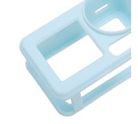 Topiky Cover Protettiva in Silicone per Action Camera, Elastica Blu Chiaro, Adatta per Action 5 Pro, Ideale per i Viaggiatori, 1 Pezzo