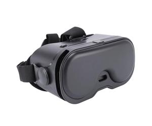Topiky Cuffie VR, Occhiali 3D Anti Luce Blu Regolabili FOV a 120° per Telefoni IOS Android Pixel da 5 a 7 Pollici, con Controller Bluetooth per la Visione di Video di Giochi VR (BLACK)