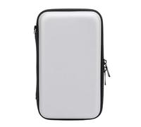 Topiky Custodia Protettiva Rigida da Trasporto per New 2DS XL 2DS LL e New 3DS 3DS con Ampia Custodia da Viaggio, Borsa per Console di Gioco Portatile Resistente All'acqua per Giocatori (SILVER)