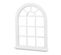 Topiky Finestra Bianca per Casa delle Bambole Scala 1:12 Cornice in Legno Accessori per Mobili in Miniatura per Kit Fai da Te per Casa delle Bambole, Decorazioni per la, Oggetti Fotografici - Design