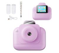 Topiky Fotocamera a Stampa Istantanea per Bambini, Fotocamere Istantanee per Bambini con Schermo da 2,4 Pollici, Stampa Termica 1080P Time Lapse Filtri Multipli per Studenti Ragazze (PURPLE)