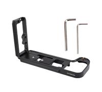 Topiky Fotocamera Qr L Piastra, Lega in Lega di Alluminio L Fancelletta con Foro a Vite da 1/4 di Pollice per GFX100S GFX50SII, con Slittamento ARCA da 38 Mm e Cuscinetti Anti -slip