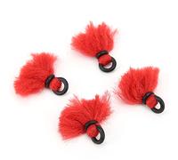Topiky Indicatori di Strike per Mosca, 4pcs Galleggianti Deriva | Galleggianti per la pesca a mosca con O-ring in gomma, facile regolazione, per il posizionamento dell\' alla deriva