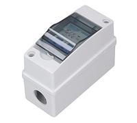 Topiky Interruttore Automatico 1000V DC 20A per Scatola Combinatore | Sezionatore CC con scatola di distribuzione, protezione da sovratensione, per a pannelli solari, uso esterno