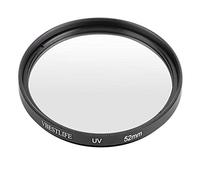 Topiky Macro - Filtro solare singolo per fotocamera DSLR, universale Premium Ultra Slim UV, filtro protettivo per lenti, impermeabile, antigraffio, polvere e impronte digitali (52