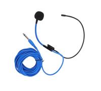 Topiky Microfono con Cuffia Cablato da 6,35 Mm, Microfono con Asta Indossato Sulla Testa per Amplificatore Vocale, con Cuffia Ergonomico Regolabile per Insegnare Canto, Parlare, Presentare, Coaching