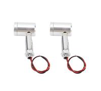 Topiky Mini Faretto a LED da 2 Pezzi, Plafoniera da Incasso, Micro Illuminazione per Lettura Camper, Mini Faretto per Esposizione di Gioielli, Lampada da Parete Dimmerabile per