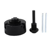 Topiky Mini Mandrino per Tornio, Mandrino per Tornio Autocentrante a 3 Griffe, Diametro Compatto 50 Mm con Bielle da 6 Mm, Accessori per Durevoli in Acciaio Ad Alto Tenore di Carbonio per Intaglio