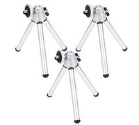 Topiky Mini Treppiede, Treppiede Anti-vibrazione con Vernice per Stufa in Lega di Alluminio per Telescopio, Fotocamera, Fotocamera Digitale, Angolo Basso, Cuscinetto Antiscivolo, Compatto per Viaggi