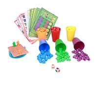 Topiky Montessori Counting Bears Giocattoli per Bambini, Gioco Creativo di Abbinamento Colori, Interazione Genitore-figlio, Adatto Ai più Piccoli (scala dell'orso)