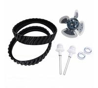 Topiky MX6 MX8 Pulitore per Piscina Motore e Cingoli per Pneumatici, Robusta Costruzione in Gomma per Un Funzionamento Affidabile, Kit di Sostituzione Completo per la Pulizia della Piscina, 7 unità