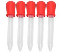 Topiky Pipette Transfert da 5ml, Contagocce Monouso in Silicone per Fai