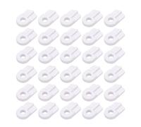 Topiky Plastic Wall Mount Clip, Affidabile Supporto per Scaffale | Costruzione robusta, processo di montaggio rapido, spazio di archiviazione minimalista, perfetto per l\'organizzazione,