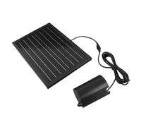 Topiky Pompa Aria Solare 10V 8W, Ossigenatore per Laghetto, Aeratore per
