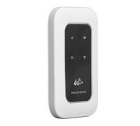 Topiky Router WiFi Portatile 4G LTE con Batteria a Lunga Durata e Ricarica USB per L'uso in Auto e Luoghi Remoti, Leggero, Bianco