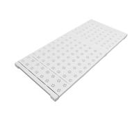 Topiky Scaffale Tensionabile per Armadio, Ripiano di Stoccaggio Senza (71 | Organizer per scaffale regolabile per armadio con robusto tubo in acciaio, per armadietto, guardaroba, bagno