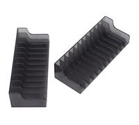 Topiky Scatola Porta Carte da Gioco Multifunzionale, Robusta Staffa per Display del Disco di Gioco per , Grande capacità e Design Universale per Dischi di , Materiale ABS per Giocatori