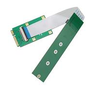 Topiky Scheda Adattatore da Mini PCIe a NVMe M2 SSD 2230 2280 | Convertitore di espansione di archiviazione, kit di aggiornamento desktop, accesso ai dati di emergenza, design a profilo