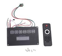 Topiky Scheda di Decodifica Bluetooth 5.3, Scheda di Decodifica Lettore Stereo Multifunzionale con 6 Tasti Touch con Memoria di Spegnimento e Chiamate in Vivavoce, per Luce LED Domestica