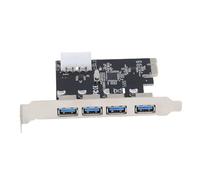 Topiky Scheda di Espansione PCI Express USB 3.0, Scheda Hub da PCI Express a USB 3.0, Trasferimento Dati Super Veloce da 5 Gbps, di Espansione PCIe a 4 Porte per PC Desktop