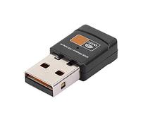 Topiky Sconosciuto Adattatore WiFi USB, Scheda Wireless Dual Band 2.4G-5G 600 Mbps, Mini Ricevitore Scheda di Rete Wireless, velocità di Trasmissione 600 Mbps