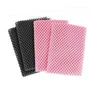 Topiky Set di Cuscinetti Antiscivolo per Pilates Migliore stabilità delle Mani, Leggeri e Lavabili, Perfetti per Il Balletto e i Pesi Liberi (2 Neri + 2 Rosa)