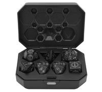 Topiky Set di Dadi Luminosi Ricaricabili, Dadi Luminosi Si Accendono Automaticamente Quando Rotolano, LED per Giochi di Ruolo, Accessori Gioco Tavolo con Luci Vivaci
