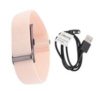 Topiky Smart Fitness Tracker, Health Activity Tracker con Cardiofrequenzimetro, Contapassi, Braccialetto Intelligente Impermeabile Fino a 10 M per Donne, Uomini e Bambini (PINK)