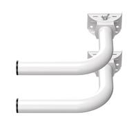 Topiky Staffa Universale per Ponte Wireless, Supporto per Palo J Regolabile a 150°, Supporto per Antenna in Acciaio Inossidabile per CPE Esterno, Telecamera di Sicurezza, Wireless