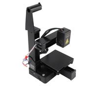 Topiky Stampante 3D Mini, Stampanti 3D Completamente Assemblate per Bambini e Principianti, 40 Mm/s 100x100x100mm Macchina per Stampa 3D Piccoli Supporti per Stampanti 3D 3D Supporto (BLACK)