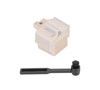 Topiky Stilo per Giradischi in Diamante Duro per AT LP60X e Altro, Doppi Magneti, Oltre 1000 Ore di Durata, 1 Stilo + Spazzola