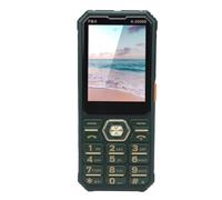 Topiky Telefono Sbloccato 2G, Pulsanti Grandi Slot Doppio SIM Telefono Senior con Schermo da 2,8 Pollici, Funzione SOS Batteria da 3800 MAh Porta Bluetooth Tipo C Radio FM Torcia (GREEN)