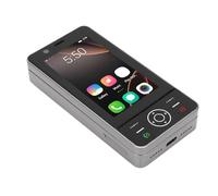 Topiky Telefono Slide Compatto 4G Dual SIM Touch Screen da 3,0" Bluetooth WiFi con Batteria da 2000 MAh per la Comunicazione Quotidiana (GRAY)