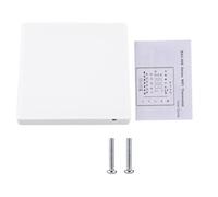 Topiky Termostato Programmabile per Ventilconvettore Centrale AC | Pannello touchscreen digitale, profilo sottile montato a parete, programmazione programmabile 5+1+1, compatibile con Smart