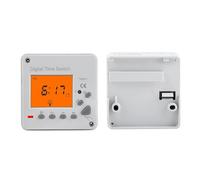 Topiky Timer Elettrico Digitale, Timer Interruttore di Controllo Intelligente Programmabile con Display Retroilluminato 220 V, Interno per Elettrodomestici, Lampione, Luce Al Neon (220 V CA TM617-2)
