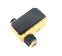 Topiky Timer per Irrigatore Solare WiFi, Regolatore Automatico della Valvola di Irrigazione, Timer di Irrigazione Intelligente con Rilevamento della Pioggia, Controllo App, per Ville, Balconi,
