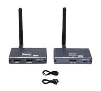 Topiky Trasmettitore e Ricevitore HDMI Wireless, Decodifica HDMI Wireless 4K con Uscita Ultra HD 1080P a 60Hz, Adattatore Dongle, Extender Plug and Play per