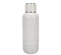 Topiky Viaggia un Bollitore Elettrico Portatile, 500 Ml di tè Piccolo Bollitore Mini Caldaia d'acqua Calda, Scaldabagno Ricaricabile a Cordone con 5 Temperatura, in Acciaio Inossidabile Elettrico
