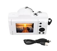 Topiky Videocamera da 16 MP, Fotocamera Digitale Compatta con Schermo LCD da 2,4 Pollici, Fotocamera per 1080P, Zoom Digitale 16X, Schermo Ribaltabile per