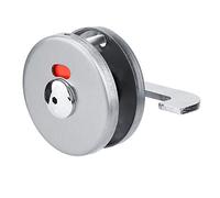 TOPINCN 1 Set di Bulloni, Indicatore Blocco Deadbolt Privacy, Blocco della Porta del Bagno in Acciaio Inossidabile, Lucchetto per Bagno Vuoto con Indicatore di Occupazione per il Bagno