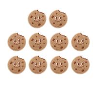 TOPINCN 10 Pezzi di Patch Ricamato per Biscotti, Ferro on e Cucili su un Simpatico Patch di Applique, Ricami con Cartone Animato Applique Decorazione di Ferro Fai -da -te per Jeans